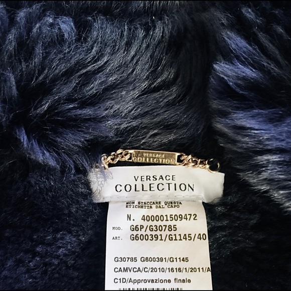 Versace leather jacket, VERSACE COLLECTION. - Picture 6 of 13